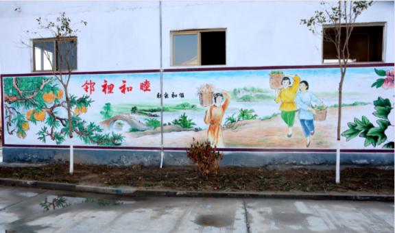 三明乡镇文化墙 乡风文明焕发新活力