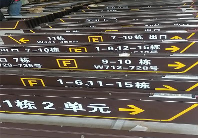 三明广告标识中，常见的几种安装方式。