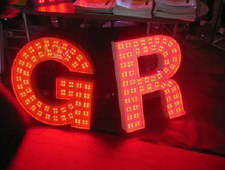 三明LED发光字常见的安装误区。